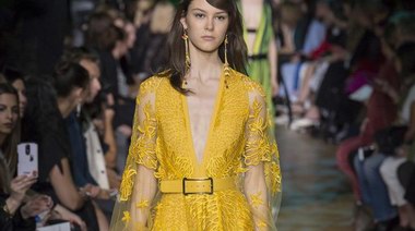 巴黎時裝周：Elie Saab 2018春夏系列時裝秀