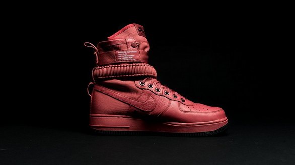 耐克空軍一號(hào)Nike SF-AF1 暗紅色高幫近期上架！