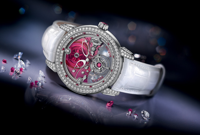 雅典表 Ulysse Nardin 推出全新 Royal Ruby 飛行陀飛輪 