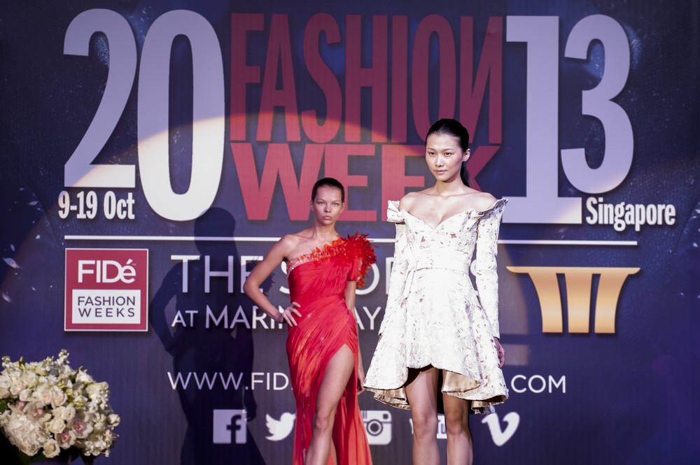 濱海灣金沙購物商城FIDé Fashion Weeks世界頂級(jí)2013時(shí)裝周