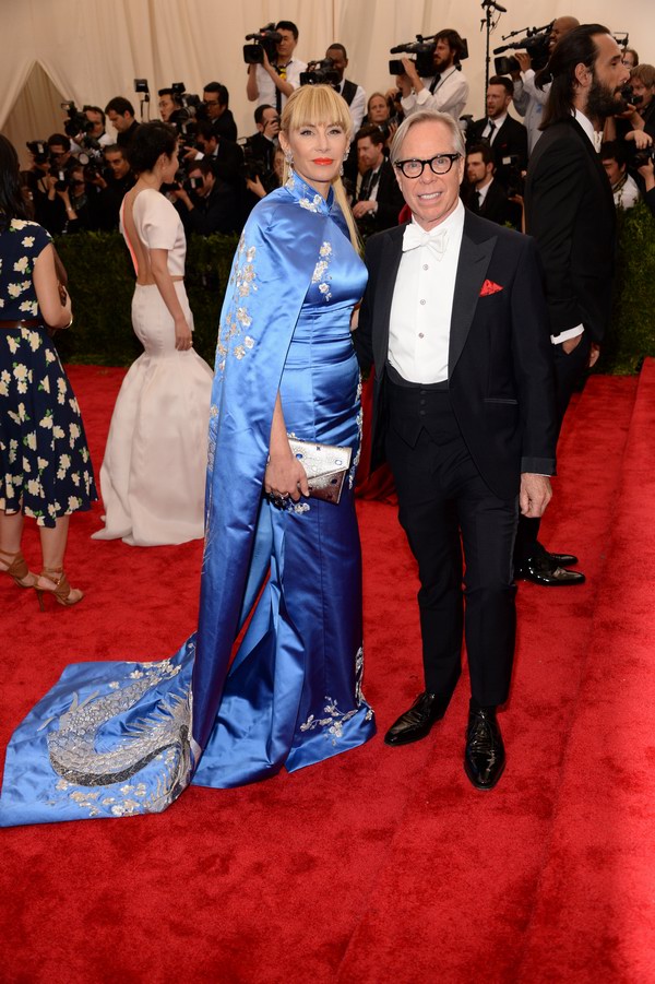 Tommy Hilfiger夫婦參加2015 MET GALA