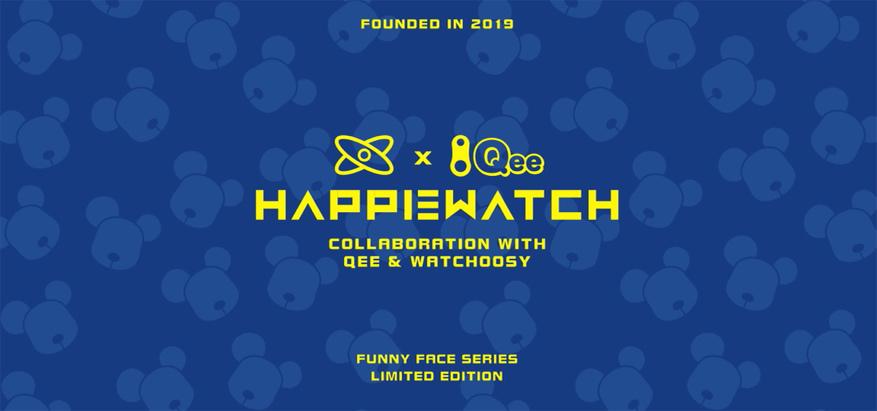 Qee × HappieWatch最新聯(lián)乘腕表得物獨(dú)家首發(fā)