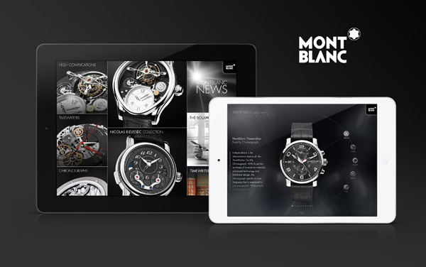 Montblanc 萬(wàn)寶龍腕表系列iPad App正式上線