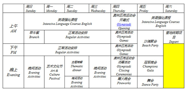 通往奧林匹亞-青少年戶外夏令營(yíng)