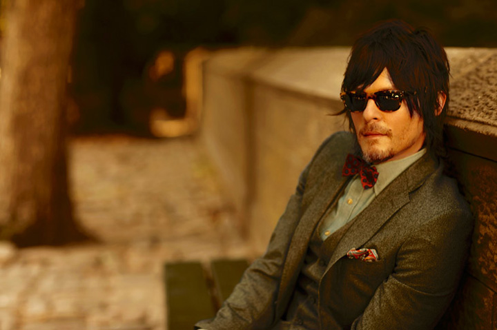 Norman Reedus《GQ》日本版2014年1月號