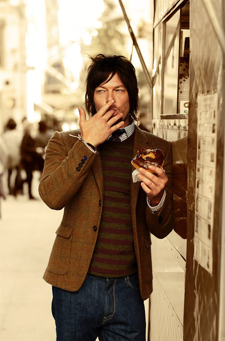 Norman Reedus《GQ》日本版2014年1月號