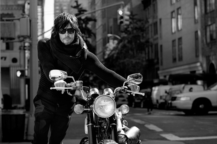 Norman Reedus《GQ》日本版2014年1月號(hào)