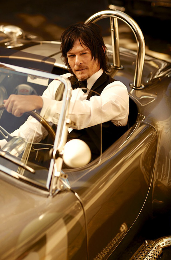 Norman Reedus《GQ》日本版2014年1月號(hào)