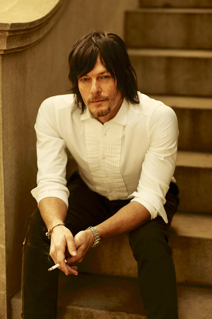 Norman Reedus《GQ》日本版2014年1月號(hào)