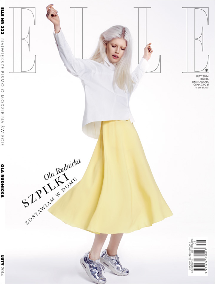 Ola Rudnicka《Elle》波蘭版2014年2月號