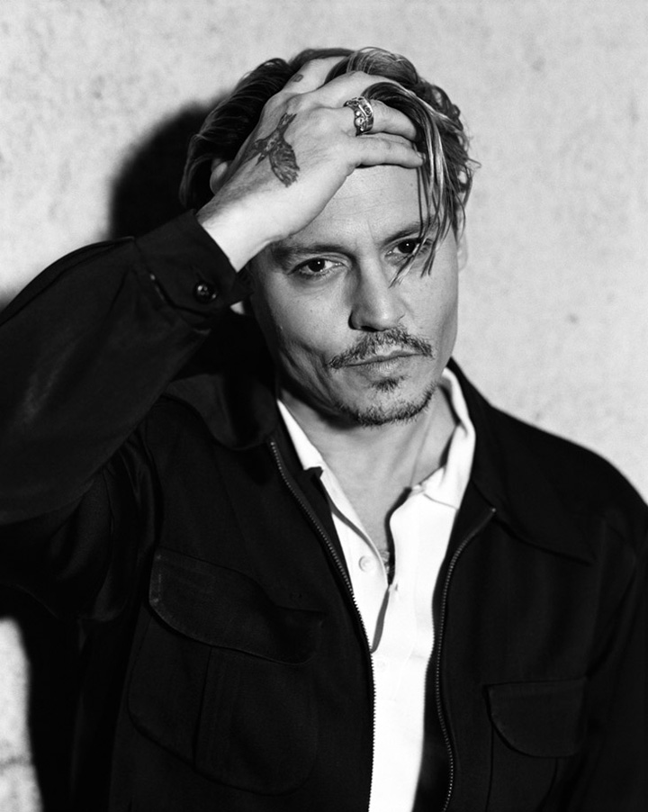 Johnny Depp《Interview》雜志2014年4月號(hào)