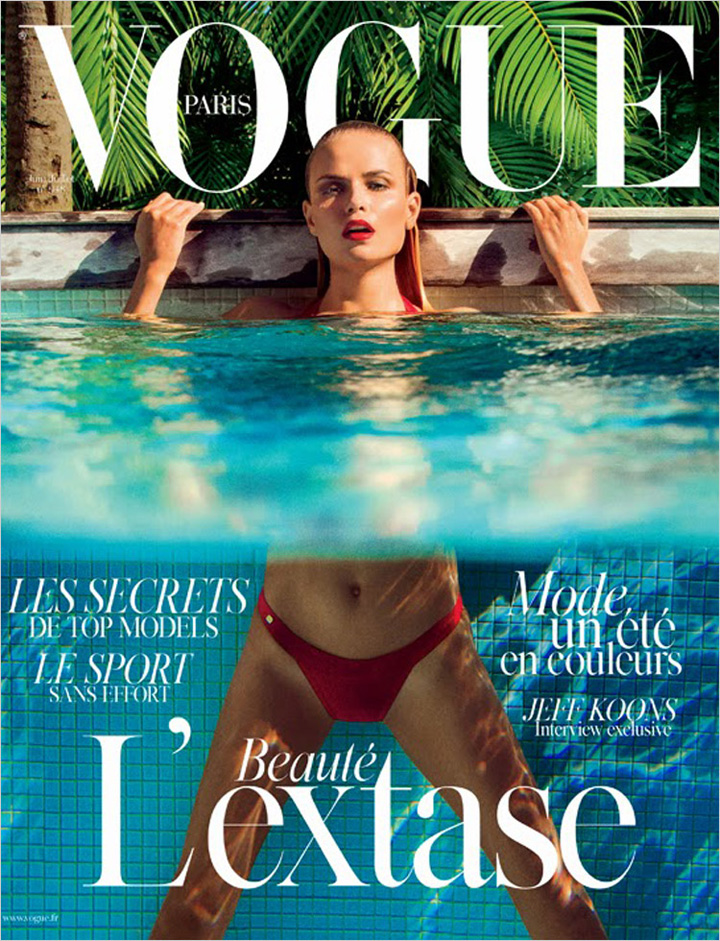 Natasha Poly《Vogue》法國(guó)版2014年6/7月號(hào)