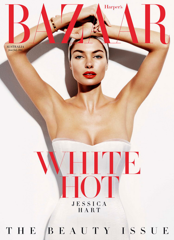 Jessica Hart《Harper's Bazaar》澳大利亞版2014年6/7月號(hào)