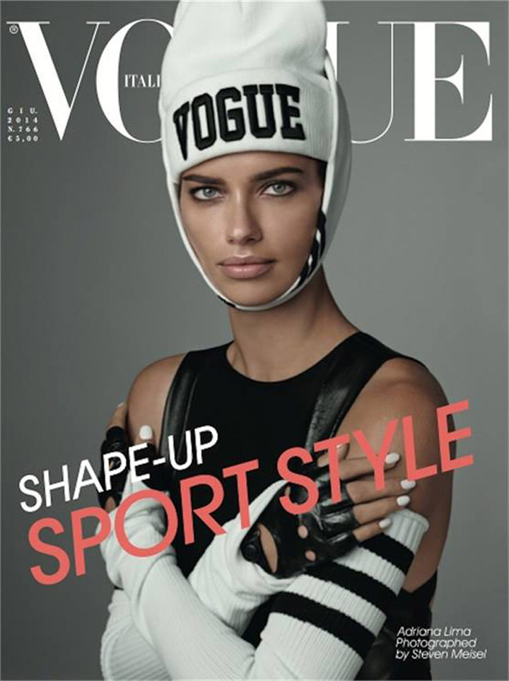 Adriana Lima《Vogue》意大利版2014年6月號