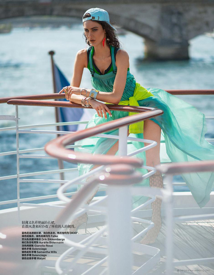 Maud Le Fort《Harper's Bazaar》中國(guó)版2014年7月號(hào)