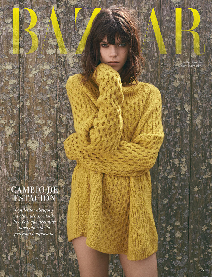 Meghan Collison《Harper’s Bazaar》墨西哥版2014年8月號(hào)