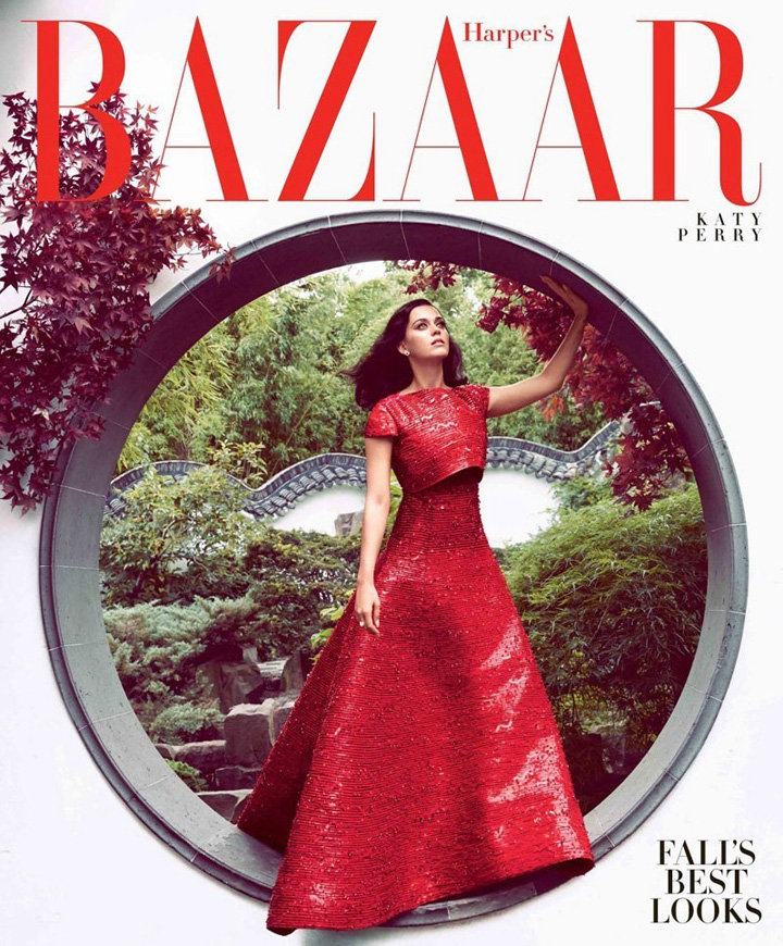 Katy Perry《Harper’s Bazaar》美國版2014年10月號