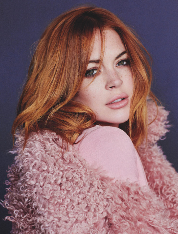 Lindsay Lohan《Wonderland》2014年10月號(hào)