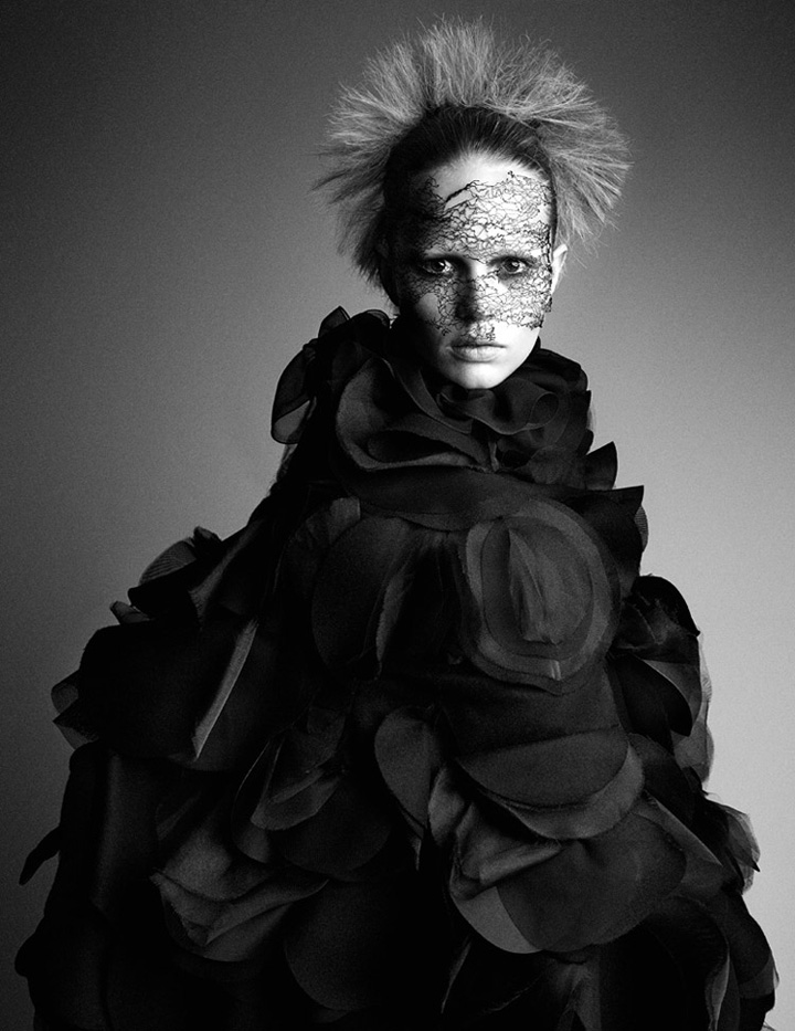 Anna Ewers《Interview》雜志2014年9月號(hào)