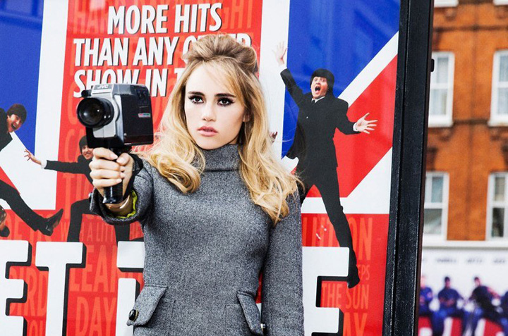 Suki Waterhouse《Vogue》俄羅斯版2014年11月號(hào)