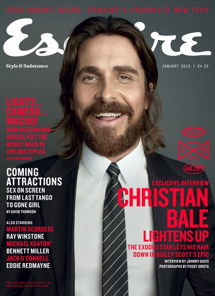 Christian Bale《Esquire》英國版2015年1月號