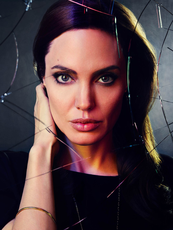 Angelina Jolie《好萊塢報(bào)道》2015年1月號(hào)