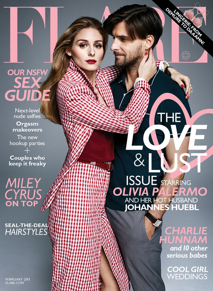 Olivia Palermo《FLARE》雜志2015年2月號