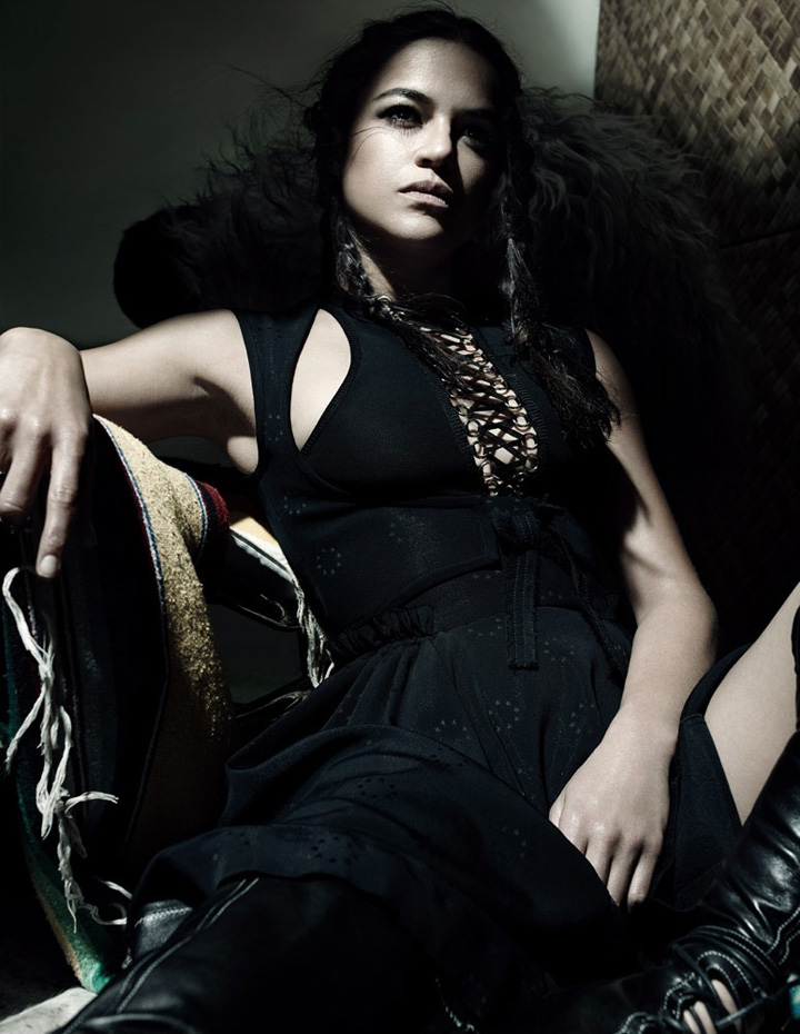 Michelle Rodriguez《Interview》雜志2015年2月號(hào)