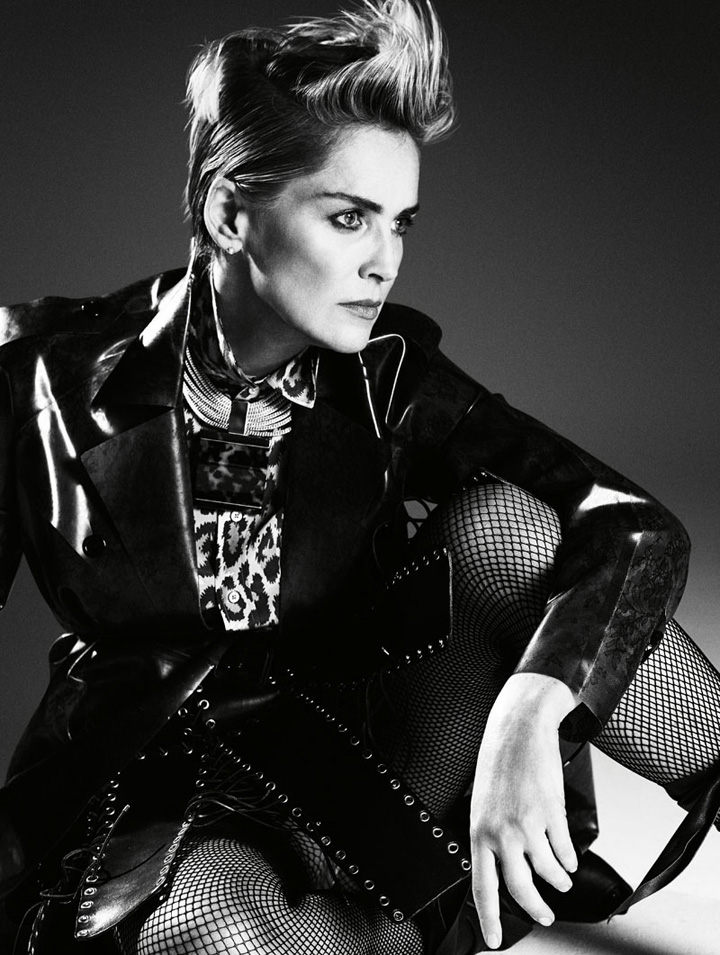 Sharon Stone《L’Officiel》澳大利亞版2015年2月號