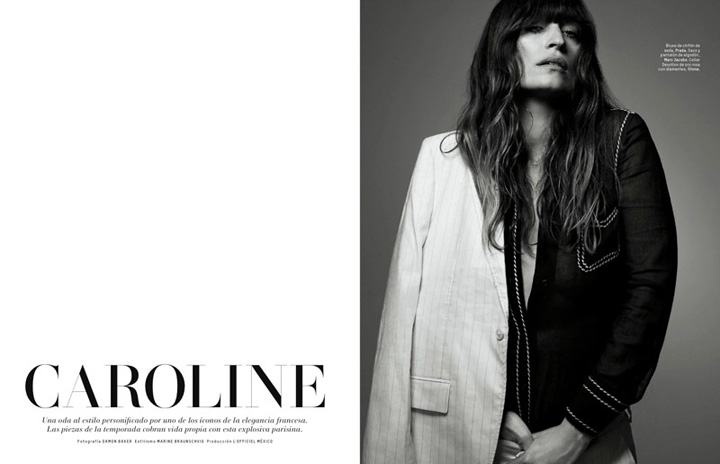 Caroline de Maigret《L’Officiel》墨西哥版2015年3月號