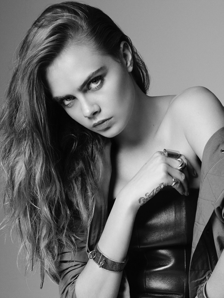 Cara Delevingne《L’Express Styles》雜志2015年4月號(hào)