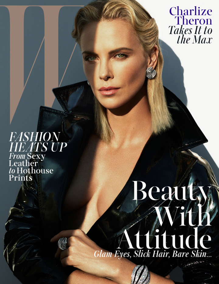 Charlize Theron《W》雜志2015年5月號(hào)