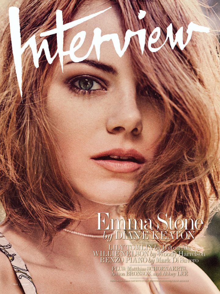 Emma Stone《Interview》雜志2015年5月號(hào)