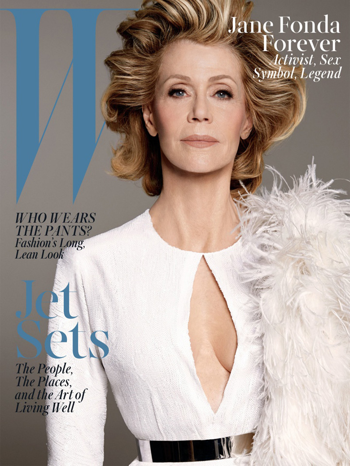 Jane Fonda《W》雜志2015年6/7月號(hào)