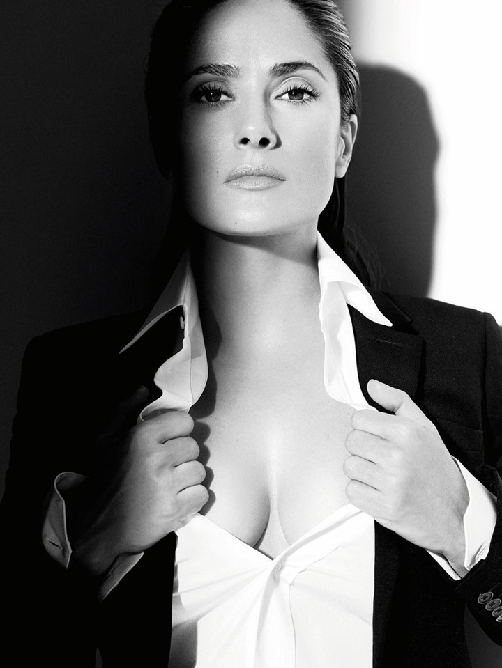 Salma Hayek《Madame Figaro》2015年6月號