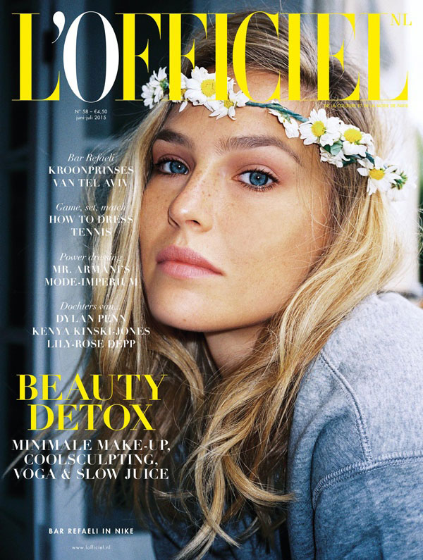 Bar Refaeli《L’Officiel》荷蘭版2015年6/7月號(hào)