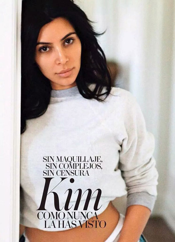 Kim Kardashian《Vogue》西班牙版2015年8月號