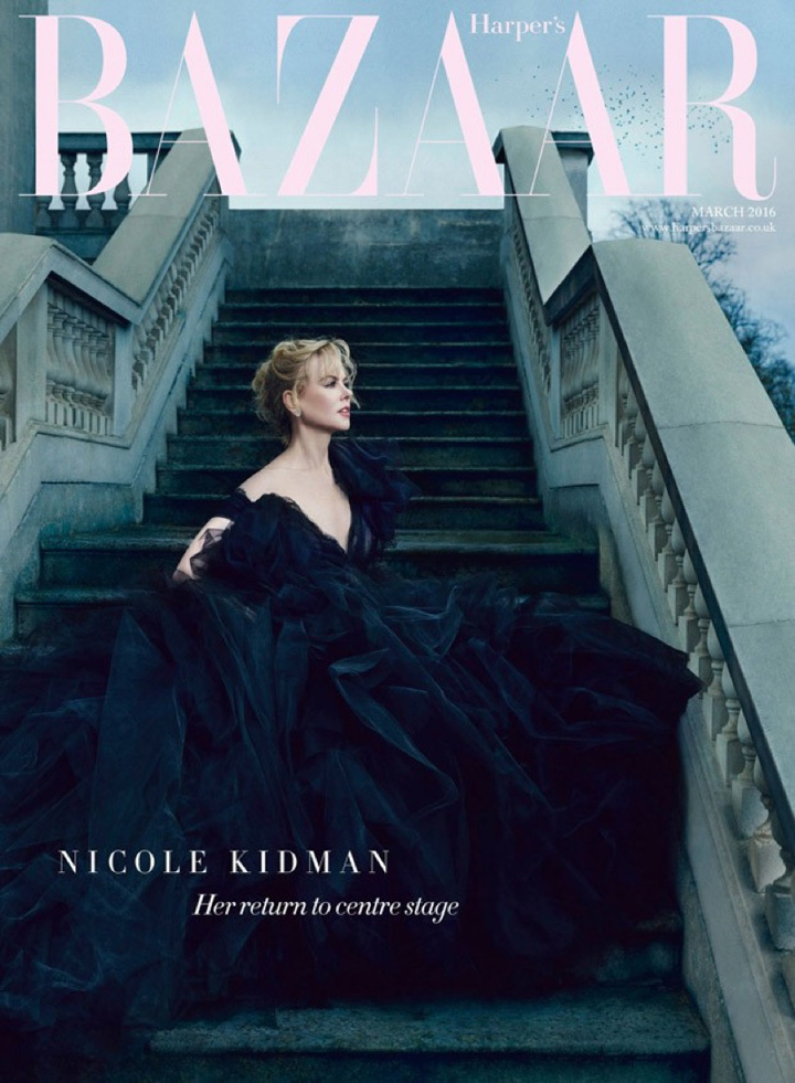 Nicole Kidman 登封面展現(xiàn)極致優(yōu)雅