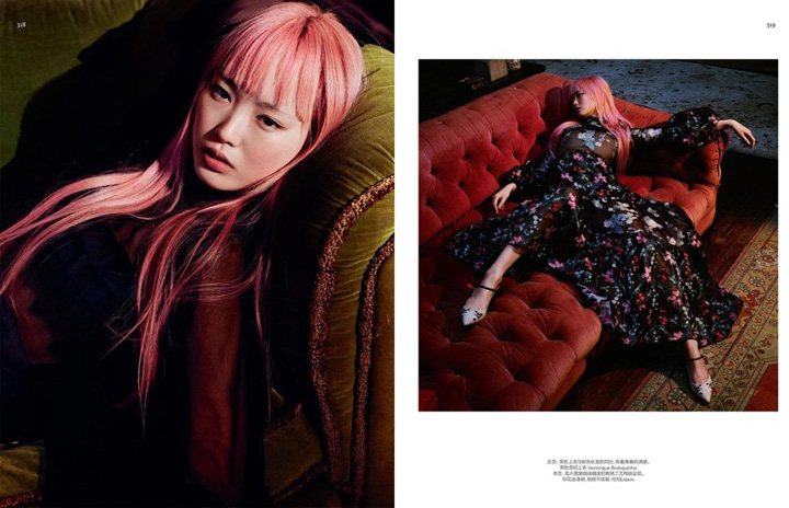 Fernanda Ly《Vogue》中國版2016年3月號(hào)