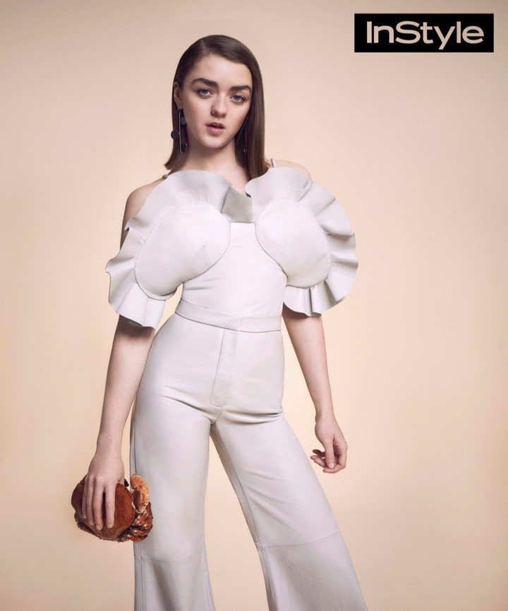 Maisie Williams《InStyle》英國版2016年4月號