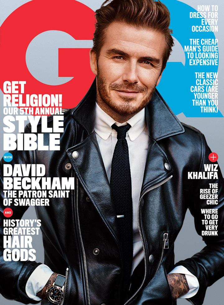 David Beckham《GQ》美國版2016年4月號