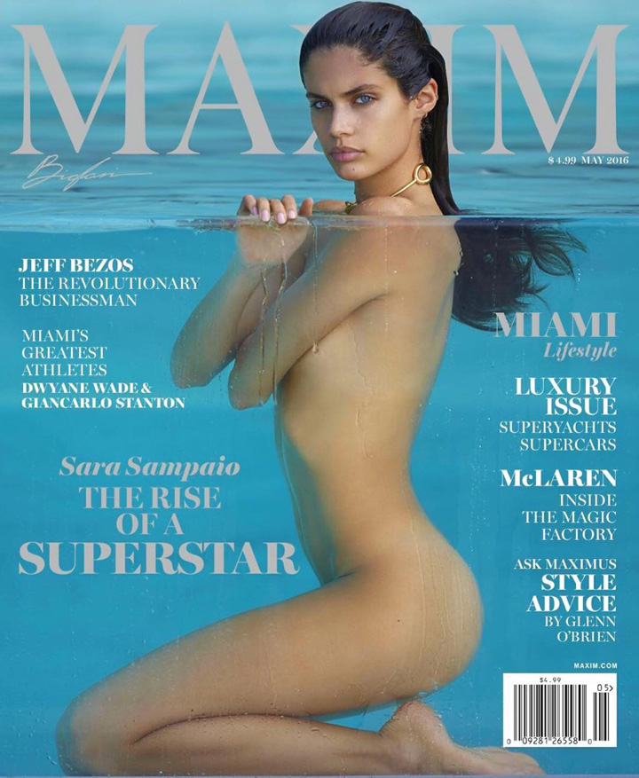 Sara Sampaio《Maxim》雜志2016年5月號(hào)