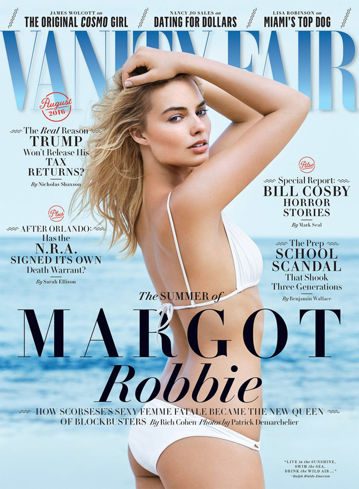 Margot Robbie《Vanity Fair》雜志2016年8月號(hào)