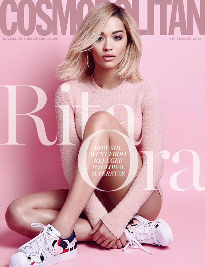 Rita Ora《Cosmopolitan》英國版2016年9月號(hào)