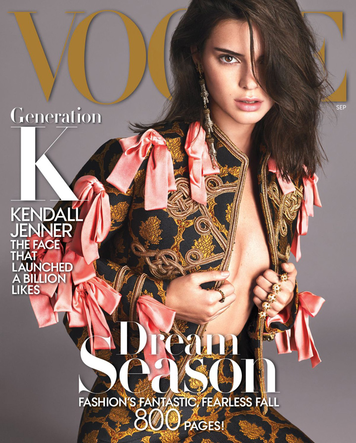 Kendall Jenner《Vogue》美國版2016年9月號