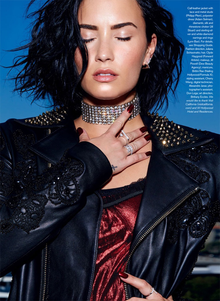 Demi Lovato《Elle》加拿大版2016年9月號(hào)