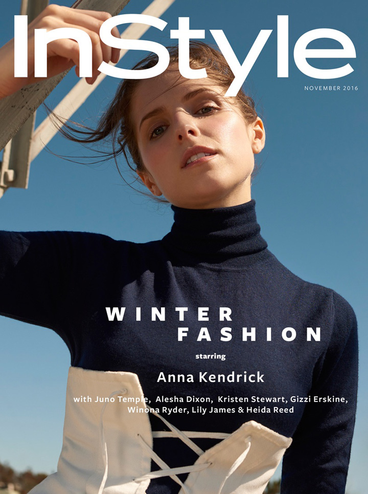 Anna Kendrick《InStyle》英國版2016年11月號