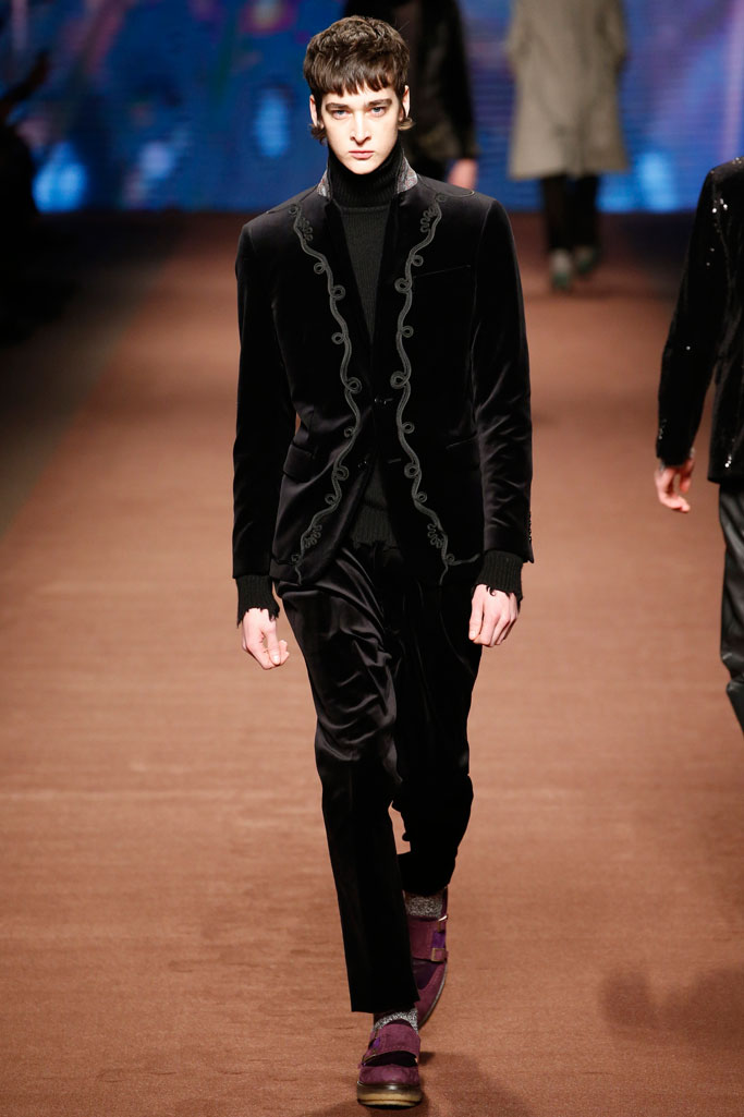 Etro 2016秋冬男裝流行發(fā)布