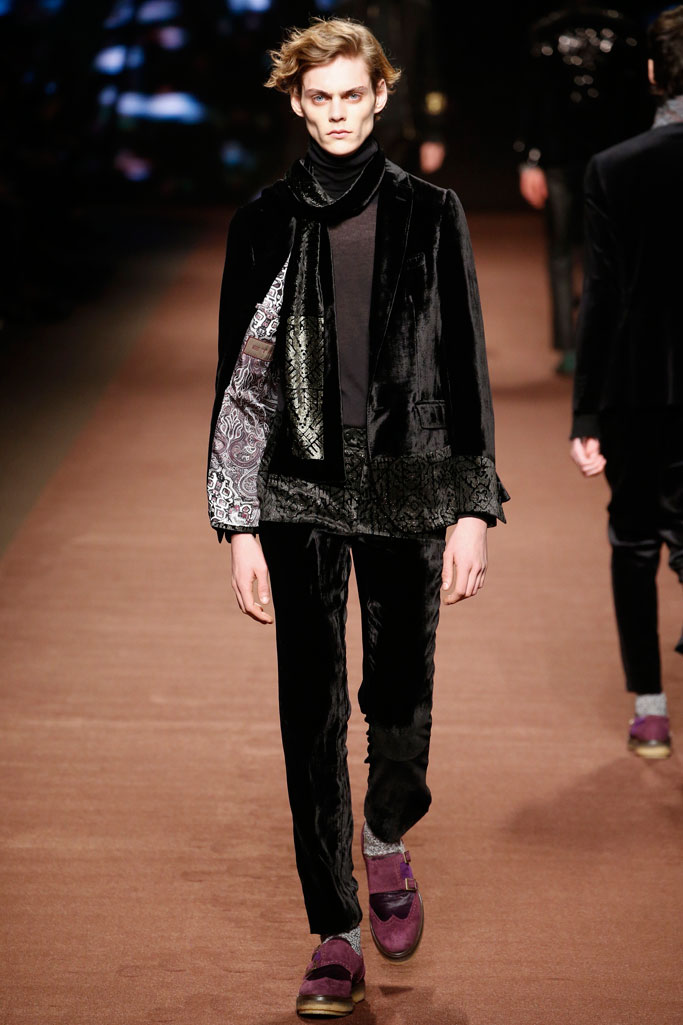 Etro 2016秋冬男裝流行發(fā)布