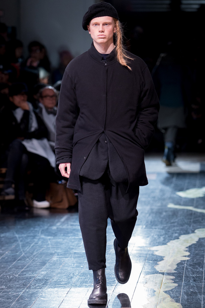 Yohji Yamamoto 2016秋冬男裝流行發(fā)布